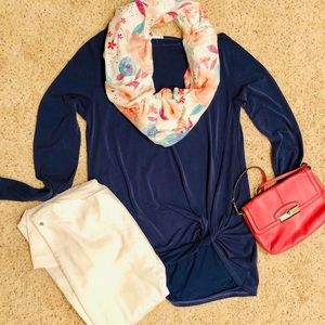 Side knot tunic